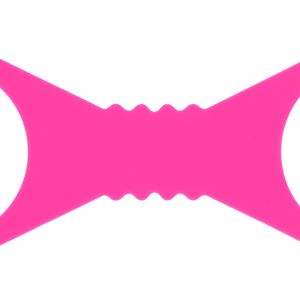 Hot Pink Large Silicone Cuffs