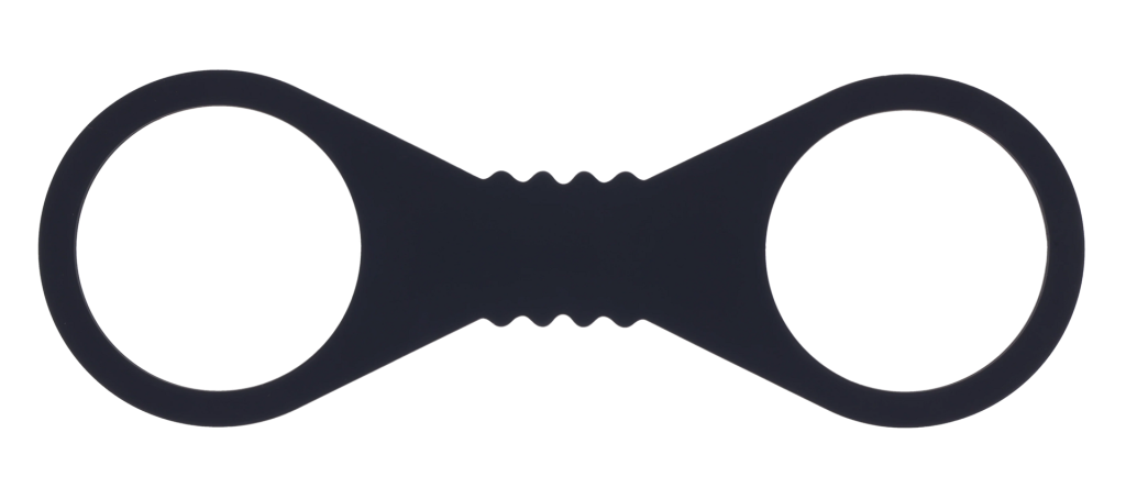 Shadow Large Silicone Cuffs