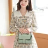 Simple Handbag For Women PU Leather Shoulder Bag Fashion Small Handle Bag Designer Crossbody Bag Daily Lady Shopping Hand Pouch - Image 2