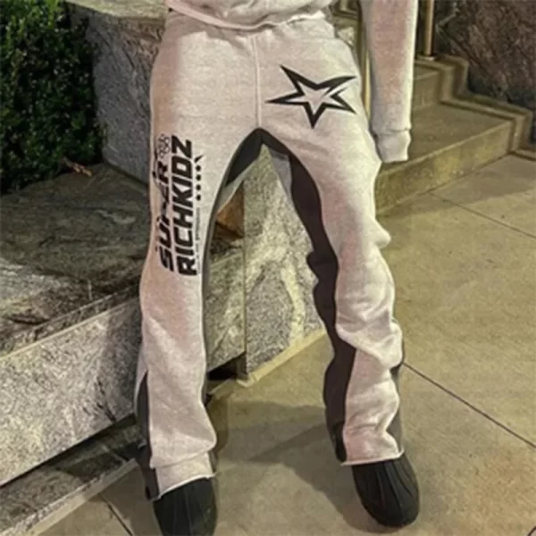2024 Autumn/Winter New Y2K Clothes Men's clothing and Women's Pants Fitness Pants Fashion Trend High Street Pants Casual Pants