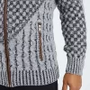 Men's Winter Sweater Casual Long Sleeve Knitted Sweater Turtleneck Zipper Cardigan Sweaters High Collar Knitwears Men's Coat 3XL - Image 5
